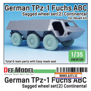 GERMAN TPZ 1 FUCHS ABC SAGGED WHEELS SET CONTINETAL HCS