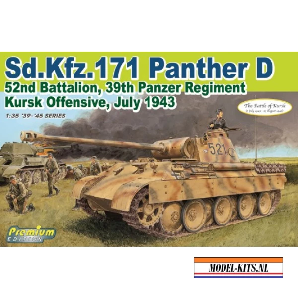 SD. KFZ. 171 PANTHER D 52ND BATTALION 39TH PANZER REGIMENT KURSK OFFENSIVE
