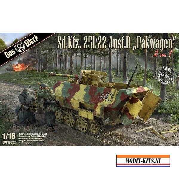 SD. KFZ. 251 22 PAKWAGEN