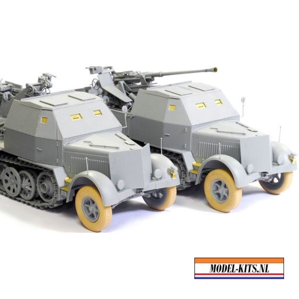 SD. KFZ. 7 2 FLAK 37 WITH ARMOR CAB 9