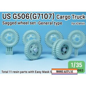 US G7107 G506 CARGO TRUCK GENERAL TYPE WHEEL SET
