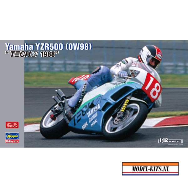 21762 ヤマハ YZR500 (0W98) TECH21 1988 BOX