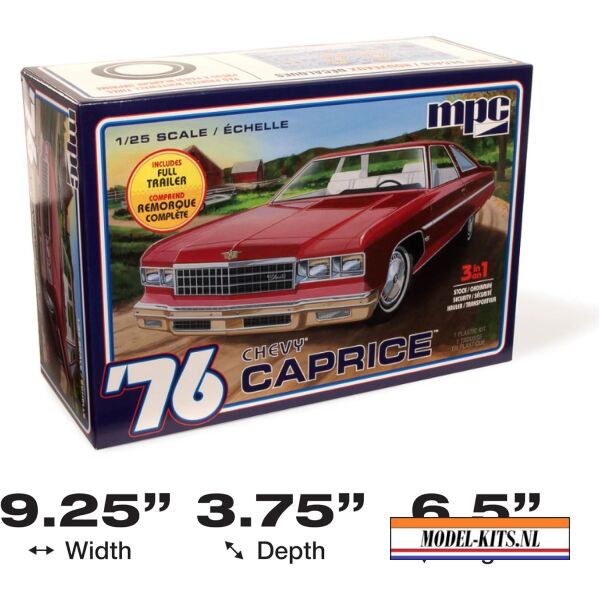 CHEVY CAPRICE WITH TRAILER 2