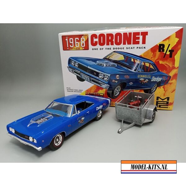 DODGE CORONET HARDTOP WITH TRAILER 1