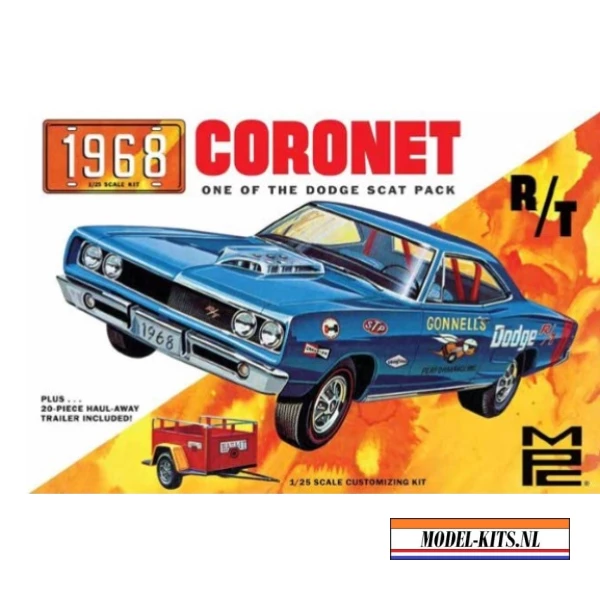 DODGE CORONET HARDTOP WITH TRAILER
