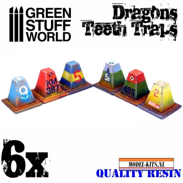 DRAGON TEETH TRAPS