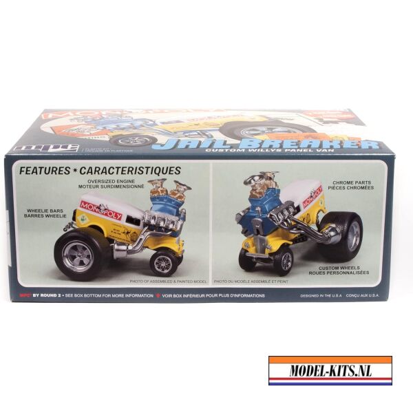 MONOPOLY JAIL BREAKER CUSTOM WILLYS PANEL 2