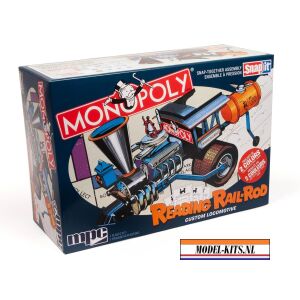 MONOPOLY READING RAIL ROD CUSTOM LOCOMOTIVE 1