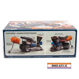 MONOPOLY READING RAIL ROD CUSTOM LOCOMOTIVE 2