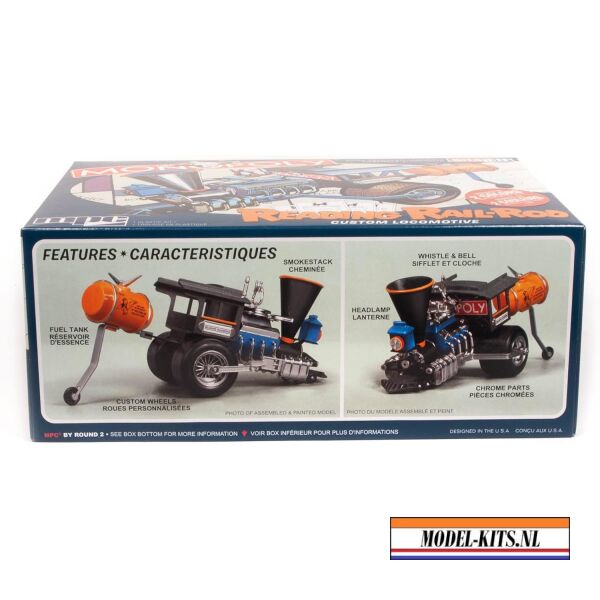 MONOPOLY READING RAIL ROD CUSTOM LOCOMOTIVE 2