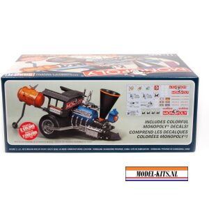 MONOPOLY READING RAIL ROD CUSTOM LOCOMOTIVE 3