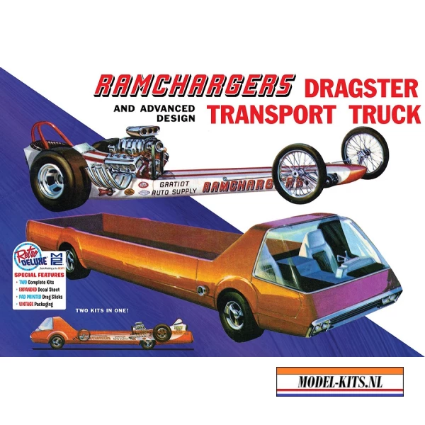 RAMCHARGERS DRAGSTER AND TRANSPORTER TRUCK