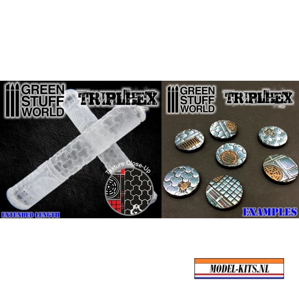 ROLLING PIN   TRIPLEHEX
