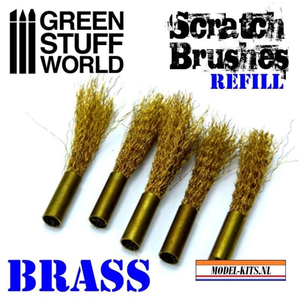 SCRATCH BRUSHES REFILL   BRASS