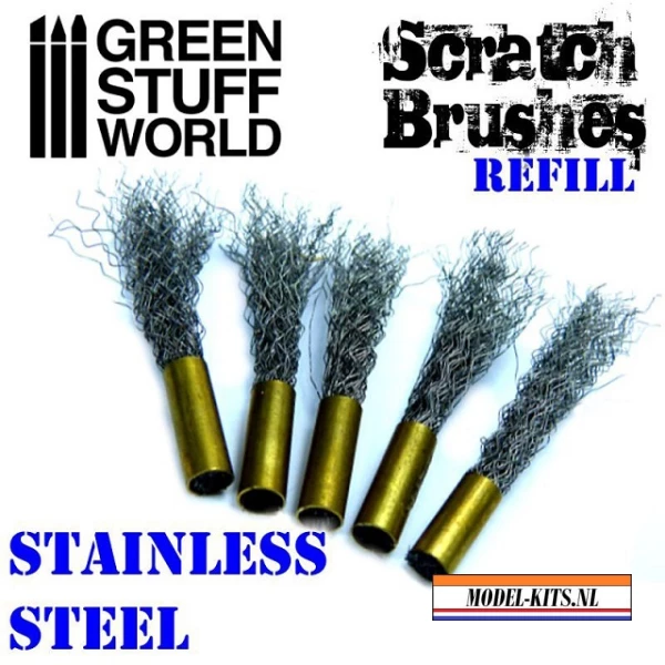 SCRATCH BRUSHES REFILL   STEEL