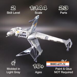 STAR WARS RETURN OF THE JEDI B WING FIGHTER SNAP 2