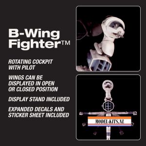 STAR WARS RETURN OF THE JEDI B WING FIGHTER SNAP 3