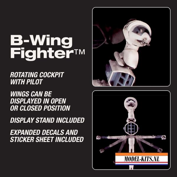 STAR WARS RETURN OF THE JEDI B WING FIGHTER SNAP 3