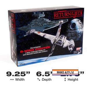 STAR WARS RETURN OF THE JEDI B WING FIGHTER SNAP 4