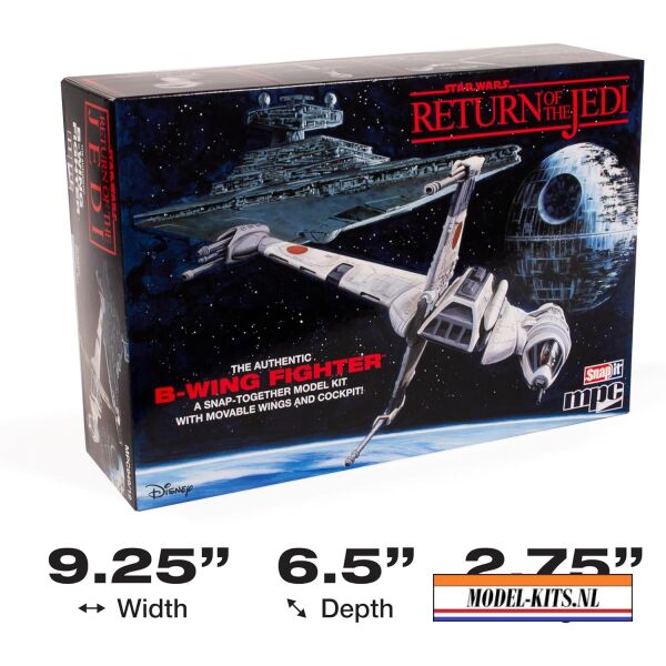 STAR WARS RETURN OF THE JEDI B WING FIGHTER SNAP 4