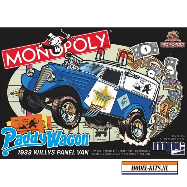 WILLYS PANEL PADDY WAGON 1933