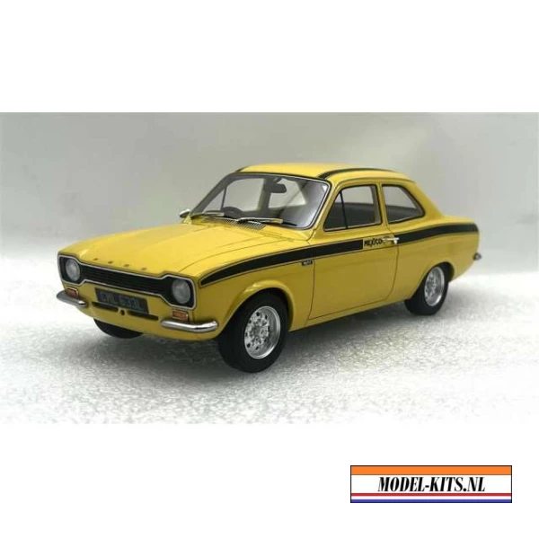 1973 Ford Escort Mexico, yellow