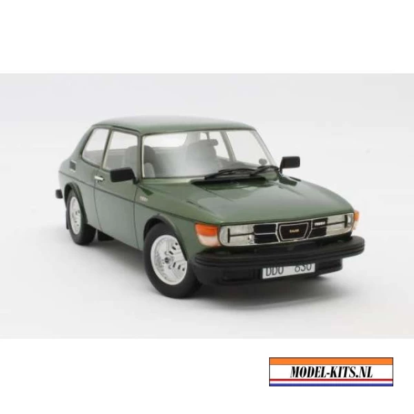 1978 Saab 99 Turbo, metallic green