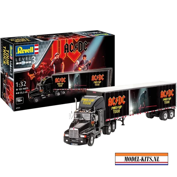 Truck and Trailer AC DC Tour Truck Limited Edition