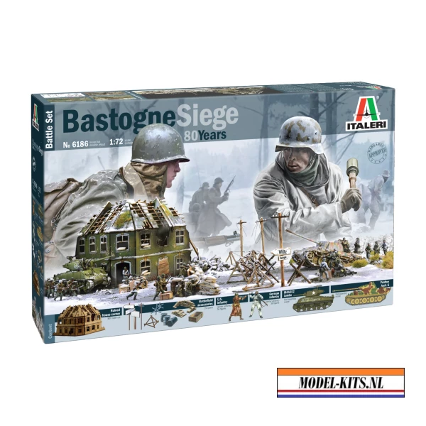 Bastogne siege 1944 MDF Ed. 80th Ann.