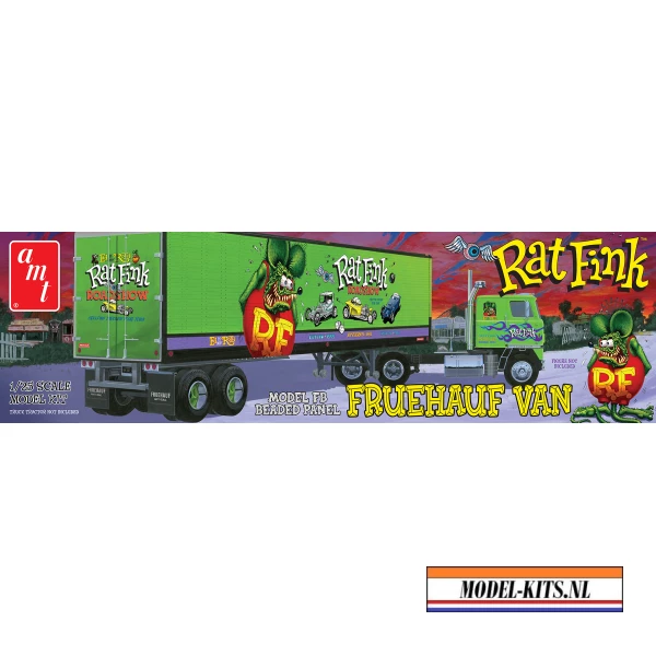 AMT1292 Rat Fink Fruehauf Van lid
