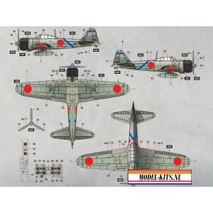 MITSUBISHI A6M2 ZERO 1