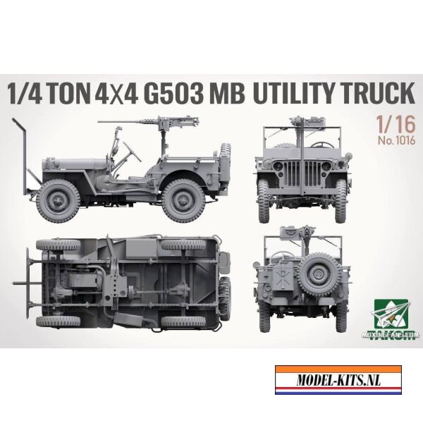 1 4 TON 4X4 G503 MB UTILITY TRUCK 1