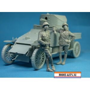 BELGIAN ARMOURED CAR OFFICER