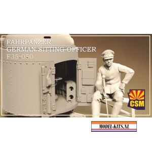 FAHRPANZER GERMAN SITTING OFFICER