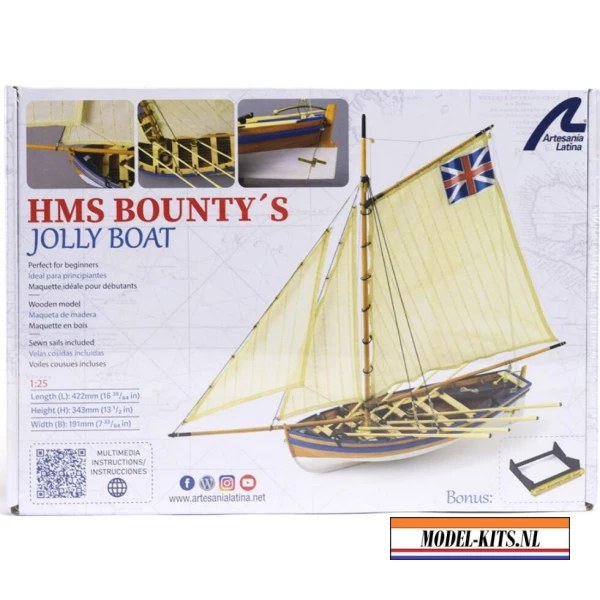 H.M.S. BOUNTY'S JOLLYBOAT