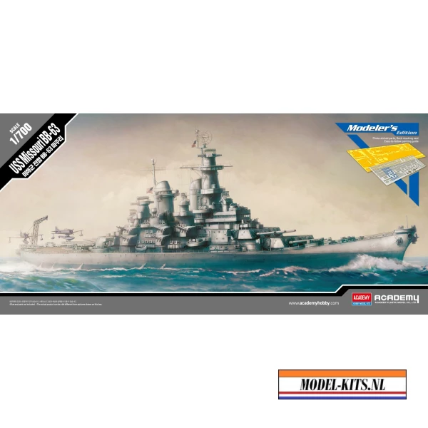 USS Missouri BB 63 Modeleler's ed.