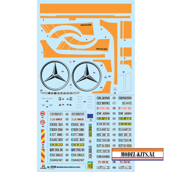 Mercedes Bens Actros MP4 Big Space Grand prix ed. 2