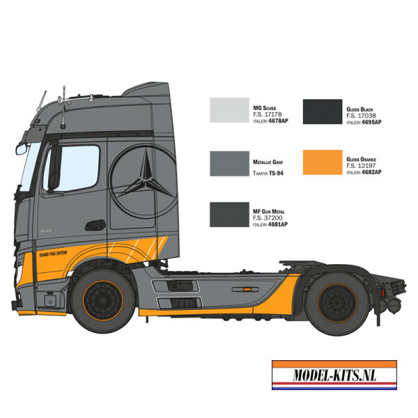 Mercedes Bens Actros MP4 Big Space Grand prix ed. 4