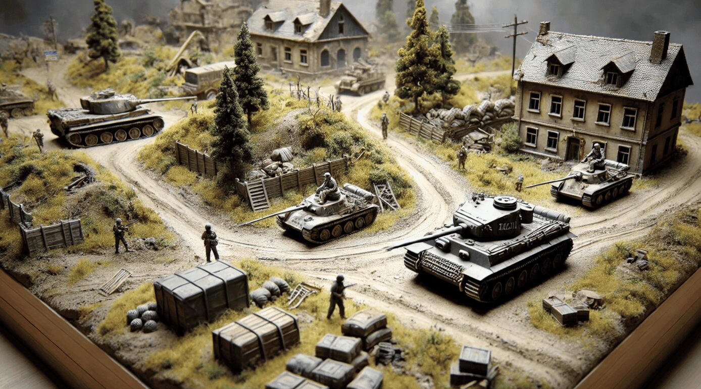 Diorama en accessoires