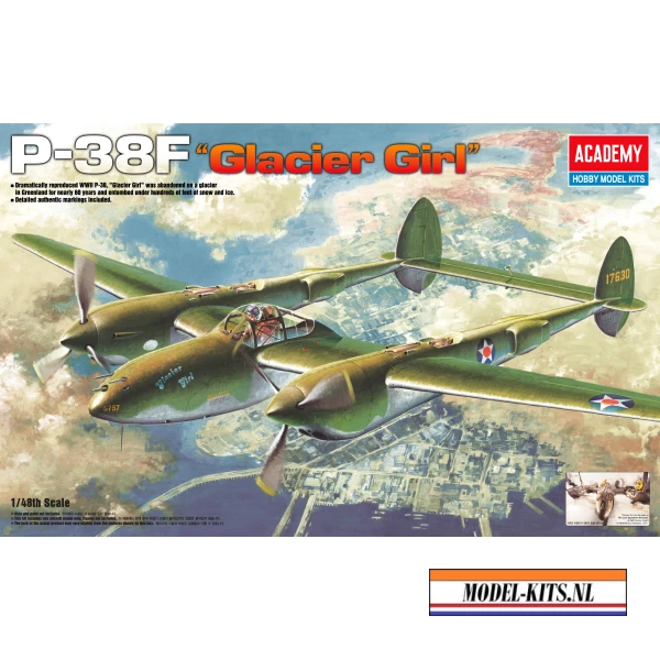 P 38F LIGHTING GLACIER GIRL