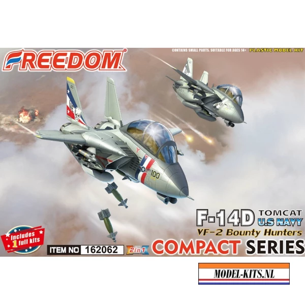 F 14D TOMCAT VF 2 BOUNTY HUNTERS