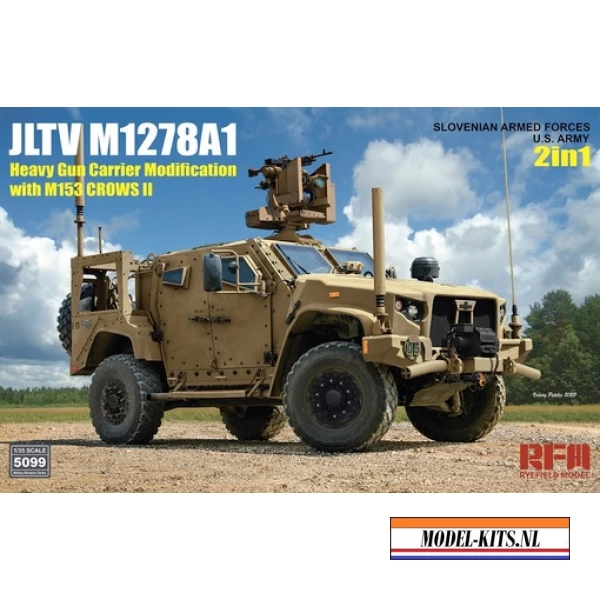 JLTV M1278A1 HGC WITH M153 CROWS II
