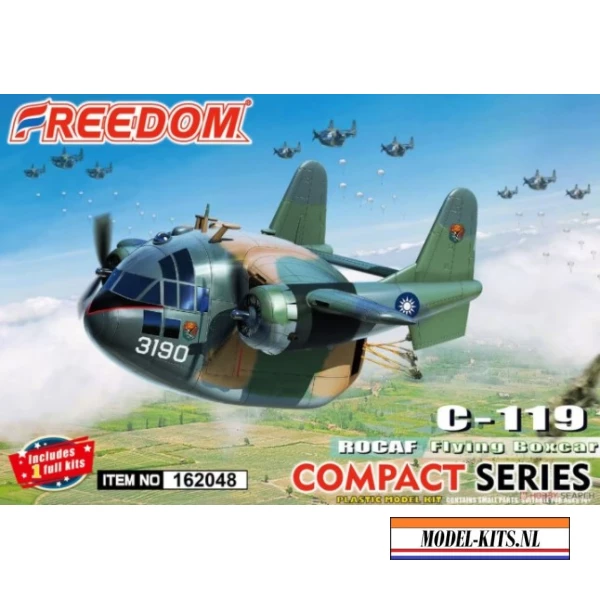 KIT ROCAF C119 FLYING BOXCAR COMPACT SERIES