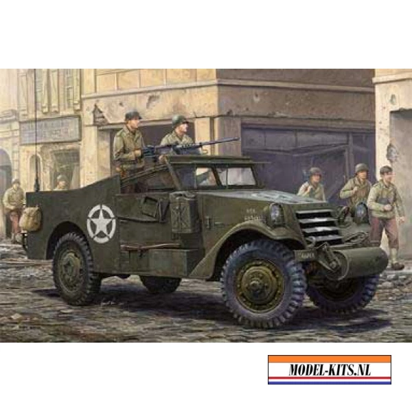 M3A1 SCOUT CAR WHITE