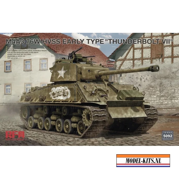 M4A3 76W HVSS EARLY TYPE