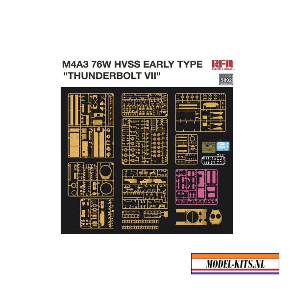 M4A3 76W HVSS EARLY TYPE THUNDERBOLT VII 1