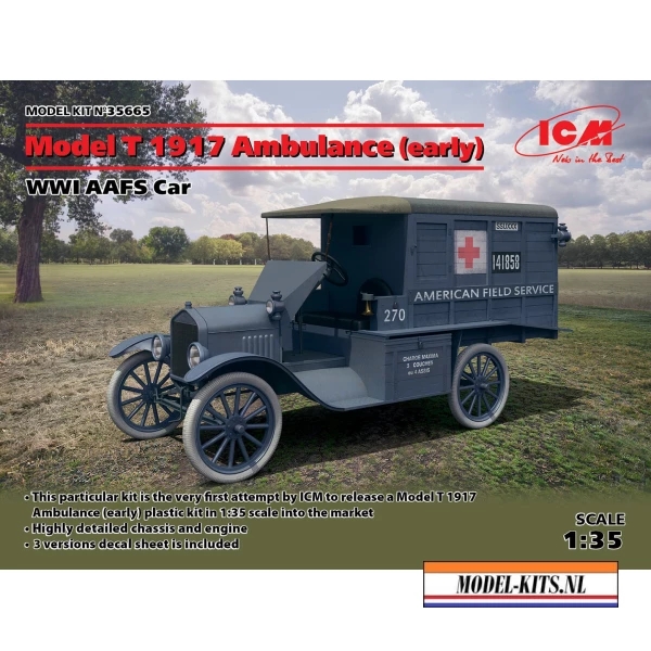 MODEL T 1917 AMBULANCE