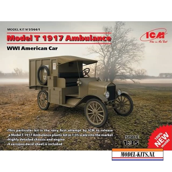 MODEL T 1917 AMBULANCE WW1