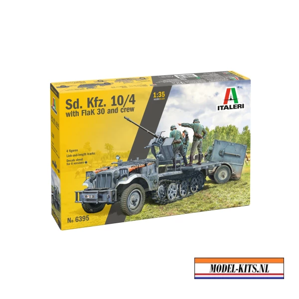 Sd.kfz 10 4 wFlak 30 and Crew