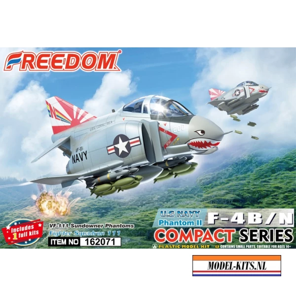 U.S NAVY PHANTOM II F 4BN VF 111 SUNDOWNER PHANTOMS